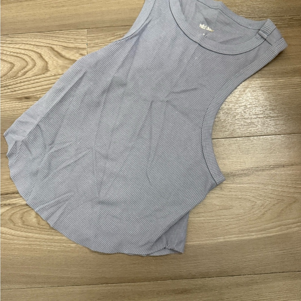 Wild Fable Gray Tank Top Relaxed Fit